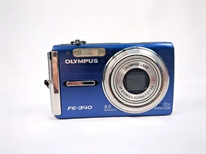 Olympus FE-340 Digital Camera - 8.0MP 5x Optical Zoom - Untested - See Photos - Picture 1 of 6