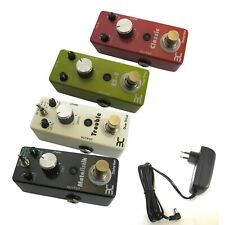 EFFEKTGERÄTE - EFFEKTPEDALE - VERZERRER SOUND - OVERDRIVE - INCL. 9V NETZTEIL