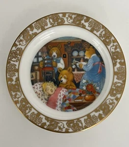 1979 Franklin Porzellan DIE DREI BÄREN Mini Teller The Best Loved Fairy Tales - Bild 1 von 4