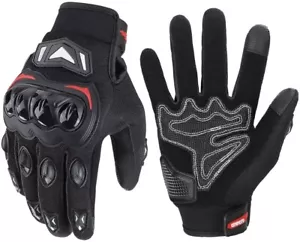 KEMIMOTO Motorcycle Gloves for Men, Touchscreen Cycling Gloves for Outdoor... - Picture 1 of 5
