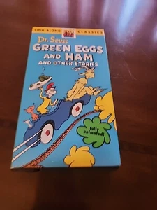 Dr. Seuss GREEN EGGS AND HAM AND OTHER STORIES Sing Along Classics ~ VHS - Picture 1 of 2