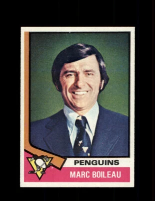 1974 MARC BOILEAU TOPPS #49 PENGUINS *5632 - Image 1 of 2