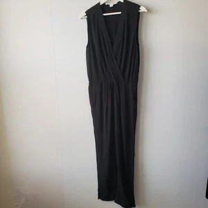 Mono para mujer Diane Von Furstenberg talla 10 negro sin mangas viscosa Rawena - Imagen 1 de 9