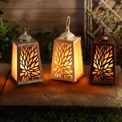 Smart Garden Battery Powered Cornish Cool Flame Lantern Home & Garden Decor - Image 1 of 2