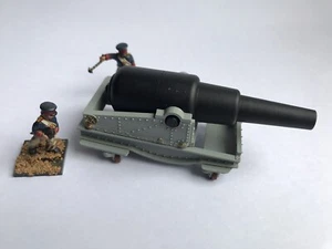 Wargame Brit RML 12 Zoll Marineflügel Brüstung Kanone (1/56) 28 mm Maßstab - Bild 1 von 4