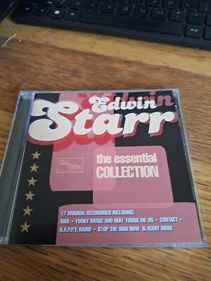 Edwin Starr - Essential VERY BEST OF NEW UNSEALED CD 17 SOUL HITS CONTACT WAR - Image 1 of 2