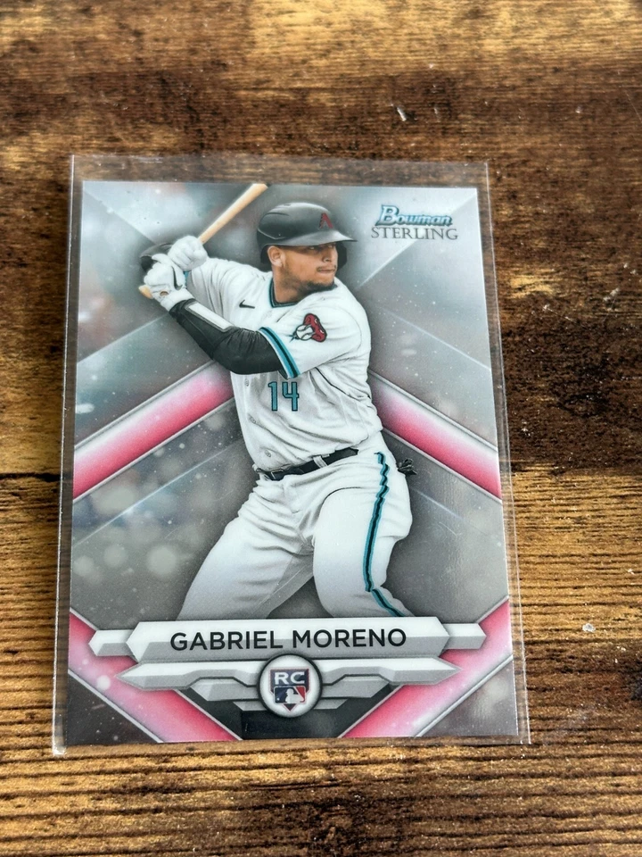2023 Bowman Sterling Gabriel Moreno Rookie RC Arizona Diamondbacks #BSR-9 - Image 1 of 1