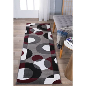 Rugshop Rugs Runners Modern Geometric Carpet Kitchen Rug Hallway Runner Rug 2x10 - Picture 1 of 6