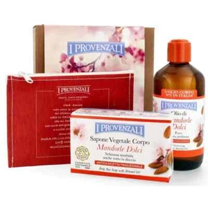 I Provenzali Cofanetto Regalo Mandorle Dolci - Olio 250ml, Sapone 250g, Pochette - Foto 1 di 4
