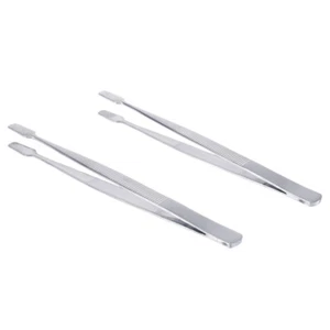 2PCS Pratiche Pinzette per Timbri Filatelia Timbri Strumenti da Collezione - Foto 1 di 9