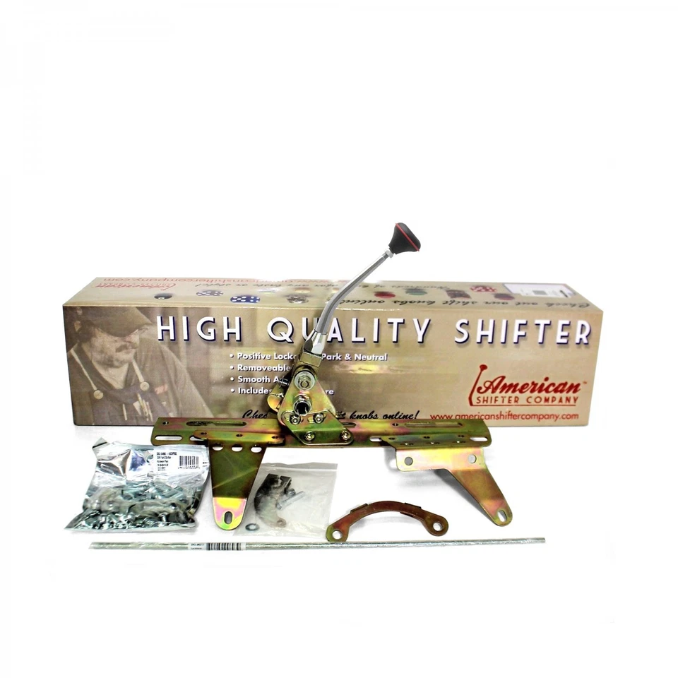 Turbo 350 хром 8 автоматическая коробка передач держатель переключатель TH350 Chevy GM hot rod  - Изображение 1 из 3