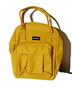 Zodaca Small Yellow Backpack or Purse - Picture 1 of 3