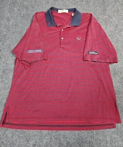 Scotty Cameron Polo Shirt Mens Extra Large Titleist Circle T Tour Issued Red - Picture 1 of 12