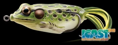 Señuelo de pesca LIVETARGET cuerpo hueco rana 2-5/8" 3/4 OZ envío gratuito dentro de EE. UU. Foto 1 de 4