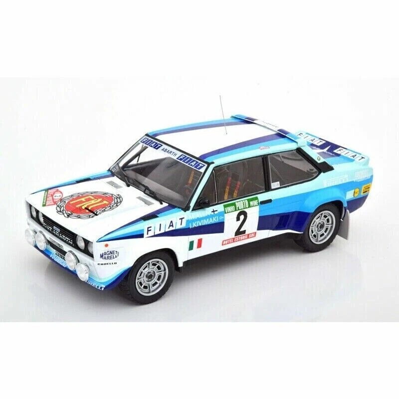 1/18 FIAT 131 ABARTH #2 RALLY PORTUGAL 1980 ALEN KIVIMAKI IXO 18RMC053A - Immagine 1 di 1
