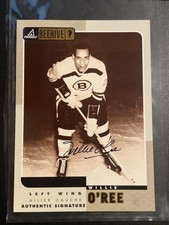 1997-98 Pinnacle Beehive #97 Willie O’Ree 5x7 Autograph HoF