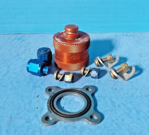 AIRCRAFT HARDWARE CLAMP LOOP SCREWS VALVE CAP 5340-00-664-0584 HELICOPTER - Picture 1 of 2