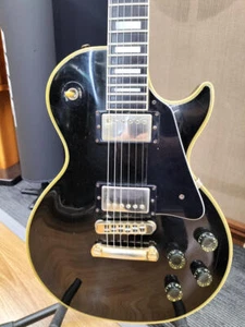 GIBSON LES PAUL CUSTOM Black 1982 Used Electric Gutiar - Picture 1 of 12