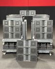 Jbl Vertec Vt4886 Lot Of 16 W/ 4 Flybars And Cases