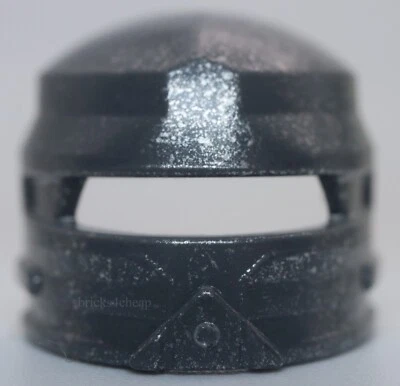 Козырек замка Сантиса LEGO темно-синевато-серый с серебряными пятнами - Изображение 1 из 2