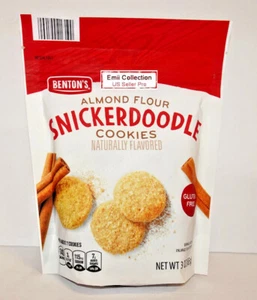 Benton’s Almond Flour Snickerdoodle Cookies Bundle 3.0oz 85g - Picture 1 of 6