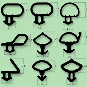 SAMPLE PACK,TO FIT SASH,VENT,OPENER,FRAME UPVC WINDOW DOOR GASKET SEAL. - Picture 1 of 1