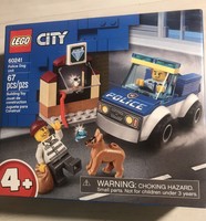 Lego City 60241 Great Vehicles Police Dog Unit New Building Kit