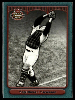 2003 Fleer Fall Classic #15a Yogi Berra Yankees - Image 1 of 2