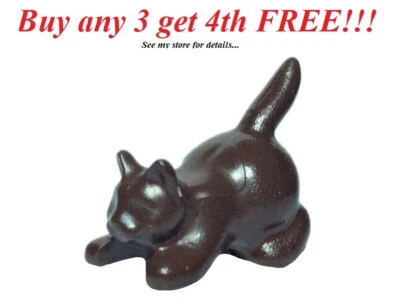 ☀️NEW LEGO Minifigure Mini Figure Minifig Animal Pet Crouching Cat Kitty Kitten  - Image 1 of 2