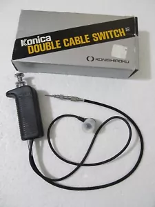 Konica Double Cable Switch AR Shutter Release Cable - Picture 1 of 12