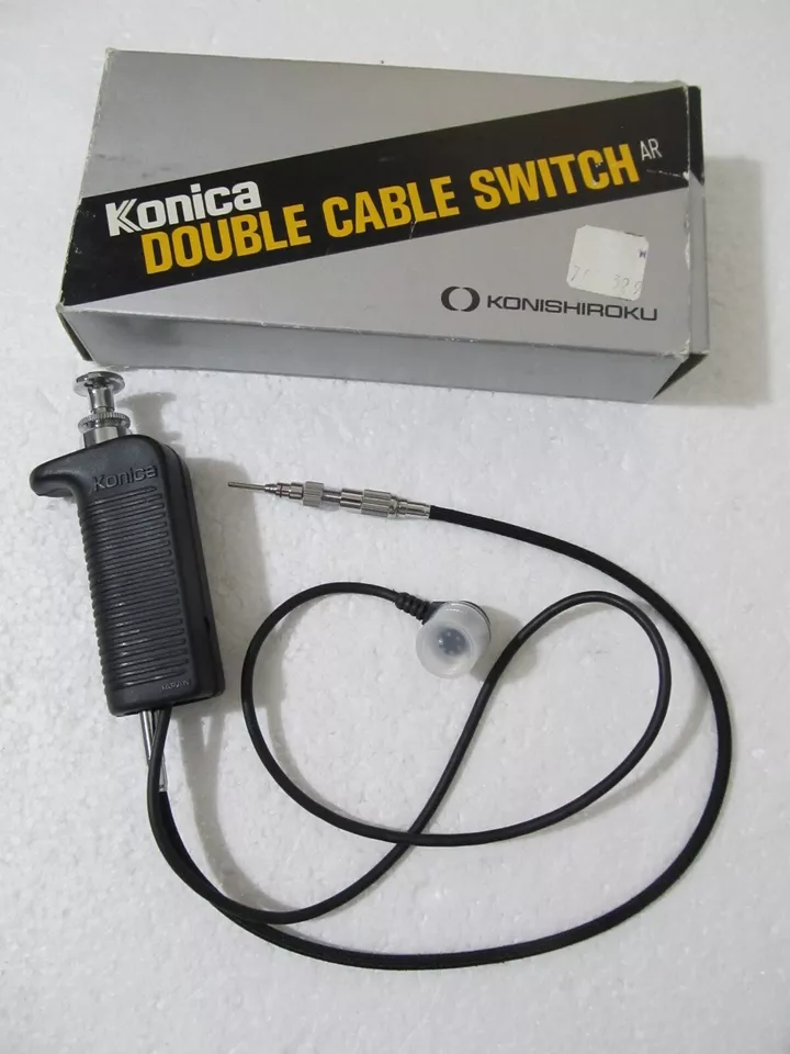 Konica Double Cable Switch AR Shutter Release Cable - Image 1 of 4
