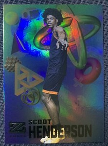 2022 Metal Universe Champions Z-Force Scoot Henderson Trail Blazers RC #Z-24