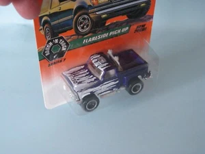 Matchbox Ford Flareside Pick-Up Purple Body Toy Model Car 70mm in USA BP - Picture 1 of 2