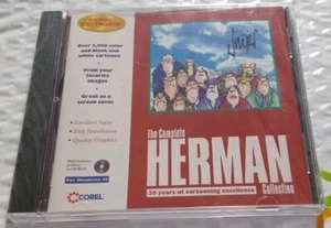 Vintage 1995 Complete Herman Collection PC CD-ROM Windows 95 Corel NEW SEALED - Picture 1 of 3