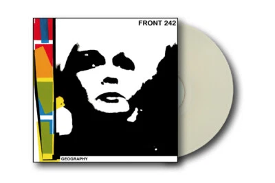 FRONT 242 Geography LP CRYSTAL CLEAR VINYL 2024