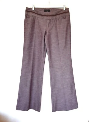 Twenty One Pantalones Marrón Mezcla Algodón, Damas, Junior Talla 7 Med Rise Foto 1 de 3