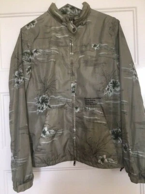 New Valentino Spa Rockstud WINDBREAKER/RAINCOAT with hood Italy SZ 46 - Image 1 of 4