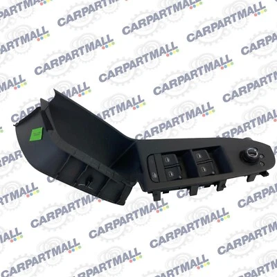 2009-2016 Audi A4 Quattro передний левый водитель главный переключатель окна кнопка с ободком - Изображение 1 из 4