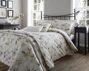 Duvet with Pillowcase Rosina Duvet Set Black White Blanket Cover and Pillowcase - Picture 1 of 10