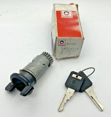 NOS Chevrolet Ignition Switch 2 Keys 1987-1990 Corsica/Beretta 26004342, D1432B - Image 1 of 4