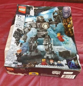 LEGO Marvel Iron Man Iron Monger Mayhem 76190 - Unopened DAMAGED Box!  - Bild 1 von 6