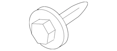 Genuine Volkswagen Window Regulator Screw WHT-004-551 - Image 1 of 2