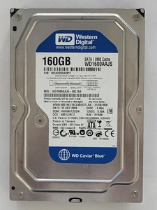 WD1600AAJS-00L7A0, HARNHT2CGN, 13 DEC 2009, Western Digital 160Gb 3.5" Sata HDD - Imagen 1 de 2