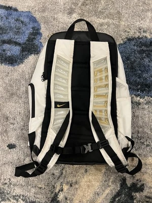 Mochila de baloncesto Nike Elite HOOPS Bag negra dorada blanca Foto 1 de 2