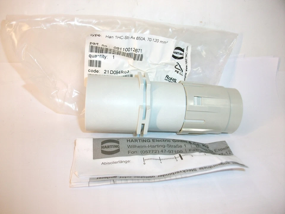 Harting 1HC-Sti-Ax 09110012671 connector 1 piece - Image 1 of 1