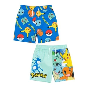 Pokemon Boys Swim Shorts (Pack of 2) (NS6957) - Picture 1 of 6