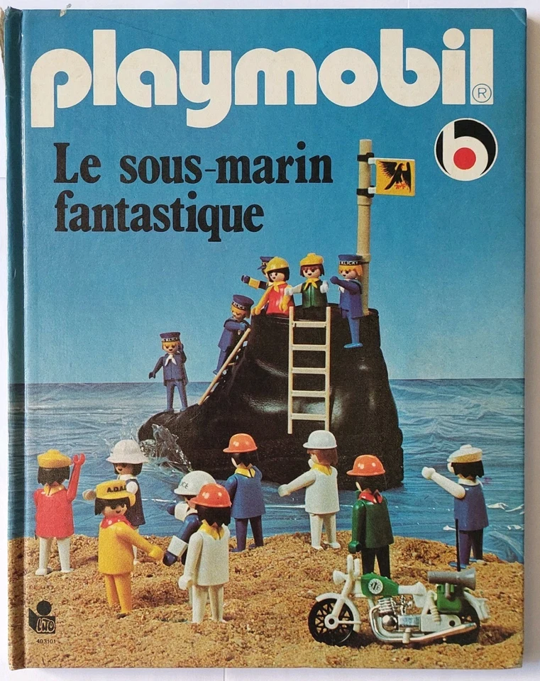 Livre Illustré Playmobil Le Sous-Marin Fantastique 1974 Éditions Lito-Paris  - Photo 1/4