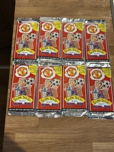 Pacchetti Manchester United Team Tats degli anni 90 8 confezioni in totale - Foto 1 di 1