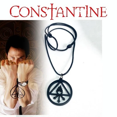 Handmade Custom Constantine Red King Symbol Necklace Pendant - Изображение 1 из 4