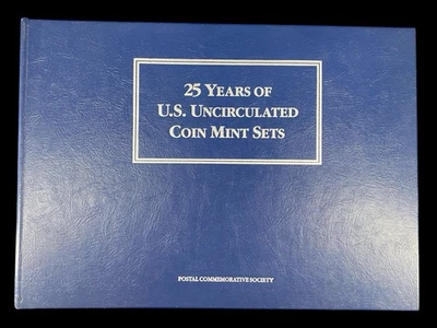 Juegos de monedas sin circular de 25 años de Estados Unidos 1964-1989 Foto 1 de 4